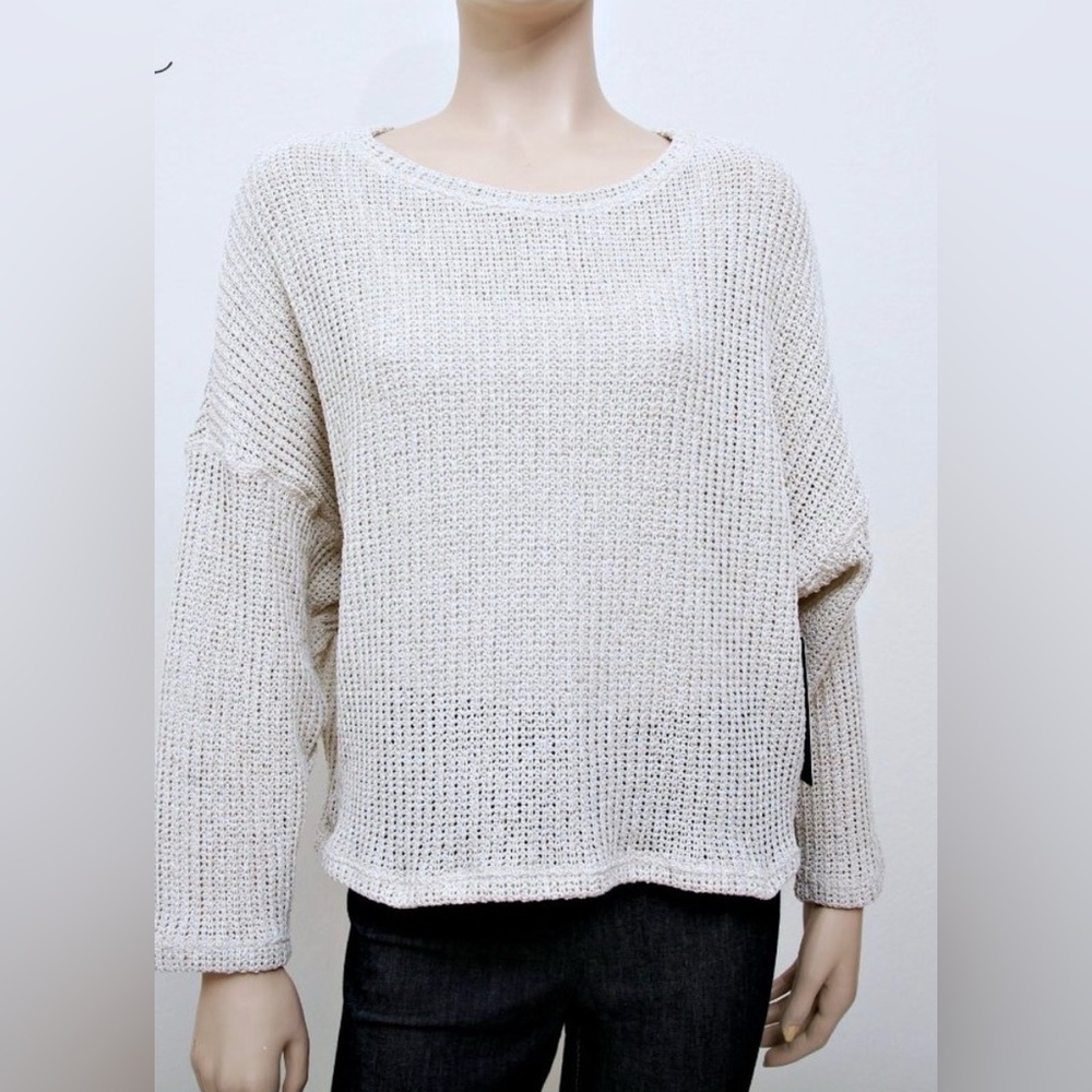 NWT Korye Crew Neck Relaxed Fit Dolman Sleeve Knit Sweater SZ XL